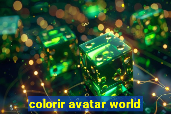 colorir avatar world